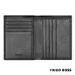 Hugo Boss® Classic Grained Folding Card Holder | https://www.bestnamebadges.com