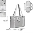 Women's Shoulder Duffle Bag | https://www.bestnamebadges.com