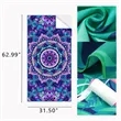 Double-Sided Velvet Microfiber Beach Towel | https://www.bestnamebadges.com
