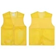 Custom Multi Pockets Volunteer Work Waistcoat Vest | https://www.bestnamebadges.com