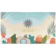 60" x 35" Dye Sublimated Large Beach Towel | https://www.bestnamebadges.com