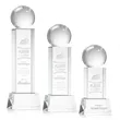 Baseball Award on Belcroft Base - Clear | https://www.bestnamebadges.com