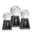 Basketball Award on Tall Marble Base | https://www.bestnamebadges.com