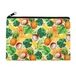 Custom Sublimated Canvas Zippered Pouch | https://www.bestnamebadges.com