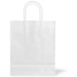 8 X 10 Inch Custom Twisted Handle Paper Shopping Bags | https://www.bestnamebadges.com