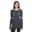 Holloway Ladies' Hooded Low Key Pullover | https://www.bestnamebadges.com