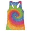Tie-Dye Ladies' Racerback Tank | https://www.bestnamebadges.com