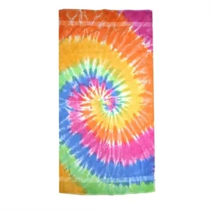Tie-Dye Beach Towel | https://www.bestnamebadges.com