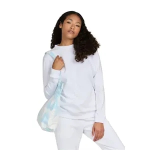 US Blanks Unisex Cloud Tie-Dye Large Canvas Shopper | https://www.bestnamebadges.com