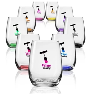 6.25 oz. Libbey® Stemless Taster Glass | https://www.bestnamebadges.com
