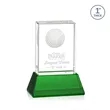 Pennington Golf Award on Base - Green | https://www.bestnamebadges.com