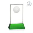 Pennington Golf Award on Base - Green | https://www.bestnamebadges.com