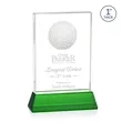 Pennington Golf Award on Base - Green | https://www.bestnamebadges.com