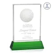 Pennington Golf Award on Base - Green | https://www.bestnamebadges.com