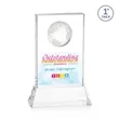Ambassador VividPrint™ Award on Base - Clear | https://www.bestnamebadges.com