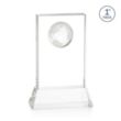 Ambassador VividPrint™ Award on Base - Clear | https://www.bestnamebadges.com