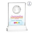 Ambassador VividPrint™ Award on Base - Clear | https://www.bestnamebadges.com