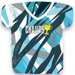17" x 18" Rally Jersey Shaped Towel | https://www.bestnamebadges.com