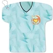 22" x 23" Golf Jersey Shaped Towel with Grommet | https://www.bestnamebadges.com