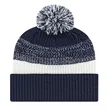 Thick Ribbed Knit Cap with Cuff | https://www.bestnamebadges.com