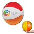 12" Six Panel  Inflatable PVC Beach Balls | https://www.bestnamebadges.com
