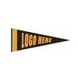 4" x 10" Full Color Sublimation Felt Pennant | https://www.bestnamebadges.com