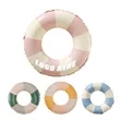 18" Kid Striped Inflatable Swimming Pool Ring | https://www.bestnamebadges.com