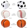 Popular Sports Balls & Stress Relievers | https://www.bestnamebadges.com
