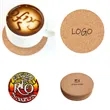 Eco-Friendly Cork Round Coasters | https://www.bestnamebadges.com