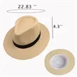 Papyrus Large Flat Brim Outdoor Sun Hat | https://www.bestnamebadges.com