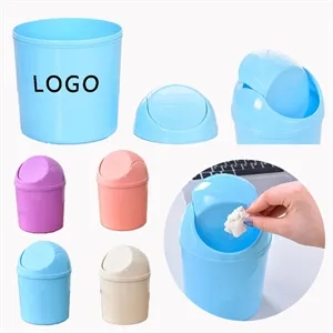Creative Mini Clutter Storage Plastic Table Trash Can