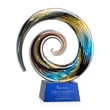 Nazare Award on Robson - Blue | https://www.bestnamebadges.com