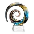 Nazare Award on Robson - Clear | https://www.bestnamebadges.com