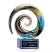 Nazare Award on Hancock - Blue | https://www.bestnamebadges.com