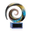 Nazare Award on Hancock - Blue | https://www.bestnamebadges.com