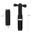 Portable 3-Speed USB Powered Folding Fan | https://www.bestnamebadges.com