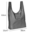 Big Size Reusable Foldable Grocery Tote Bag | https://www.bestnamebadges.com