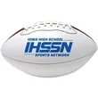 Autograph Football with Two White Panels | https://www.bestnamebadges.com