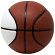 Autograph Basketball with Two White Panels | https://www.bestnamebadges.com