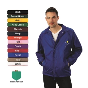 Paradise Point® Lined Coach's Jacket Adult