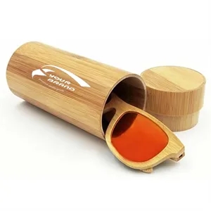 Natural Bamboo Sunglasses Case
