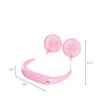 Hands Free Portable Neck Fan | https://www.bestnamebadges.com