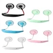 Hands Free Portable Neck Fan | https://www.bestnamebadges.com