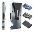 Metal Slim Minimalist Credit Card Clip Wallet | https://www.bestnamebadges.com