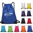 Portable Travel Sports Drawstring Backpack | https://www.bestnamebadges.com