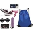 Portable Travel Sports Drawstring Backpack | https://www.bestnamebadges.com
