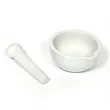 3.55" Ceramic Mortar and Pestle Set | https://www.bestnamebadges.com