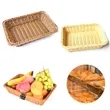 Rattan Bread Basket | https://www.bestnamebadges.com