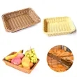 Rattan Bread Basket | https://www.bestnamebadges.com