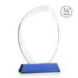 Wichita Award on Newhaven Base - Blue | https://www.bestnamebadges.com